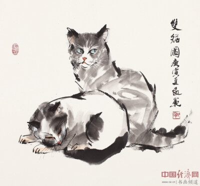 苏民范—画猫