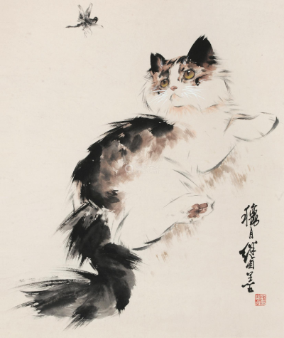 刘继卣—画猫