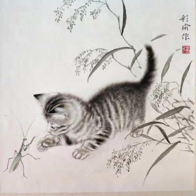 刘继卣—画猫