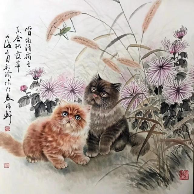 刘继卣—画猫