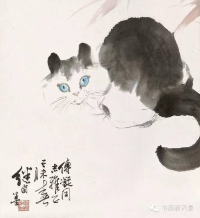 刘继卣—画猫