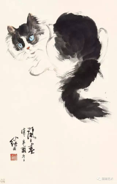 刘继卣—画猫