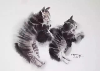 刘继卣—画猫