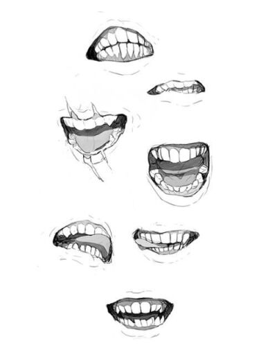 嘴巴牙齿