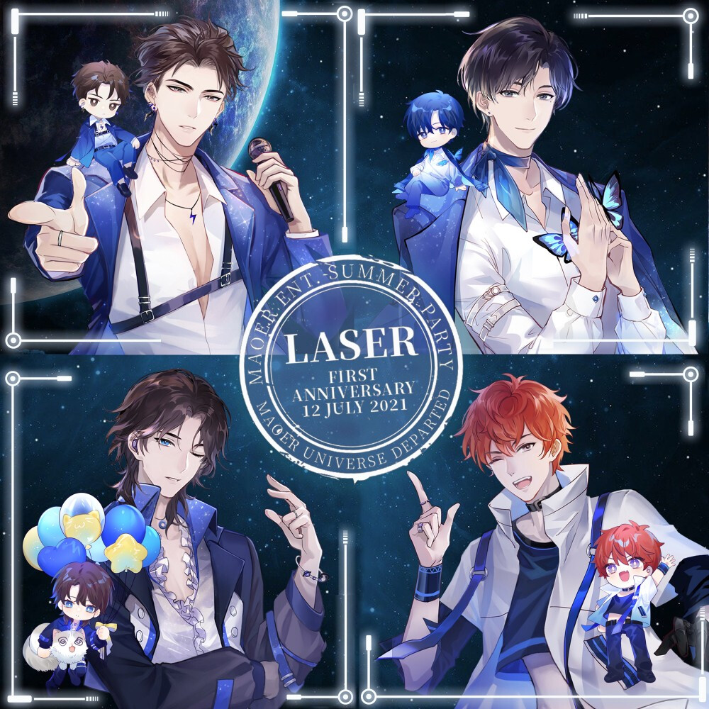 laser 回归单曲 万有引力