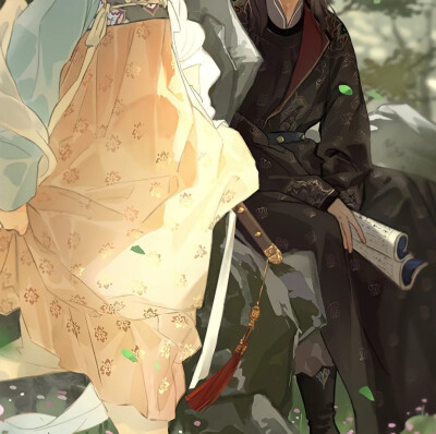 古风情头 源vb画师：loli武士