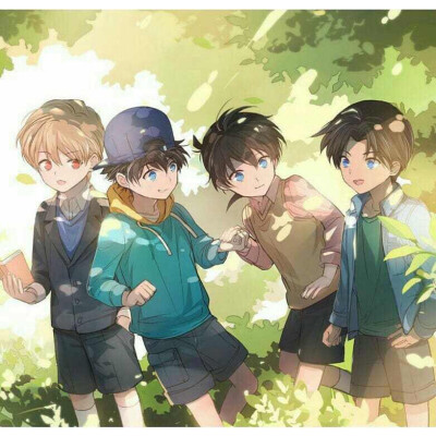 名柯四少~童颜暴击(≧▽≦)