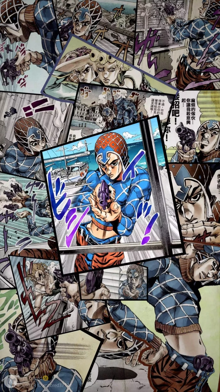 【jojo的奇妙冒险】漫画风壁纸~