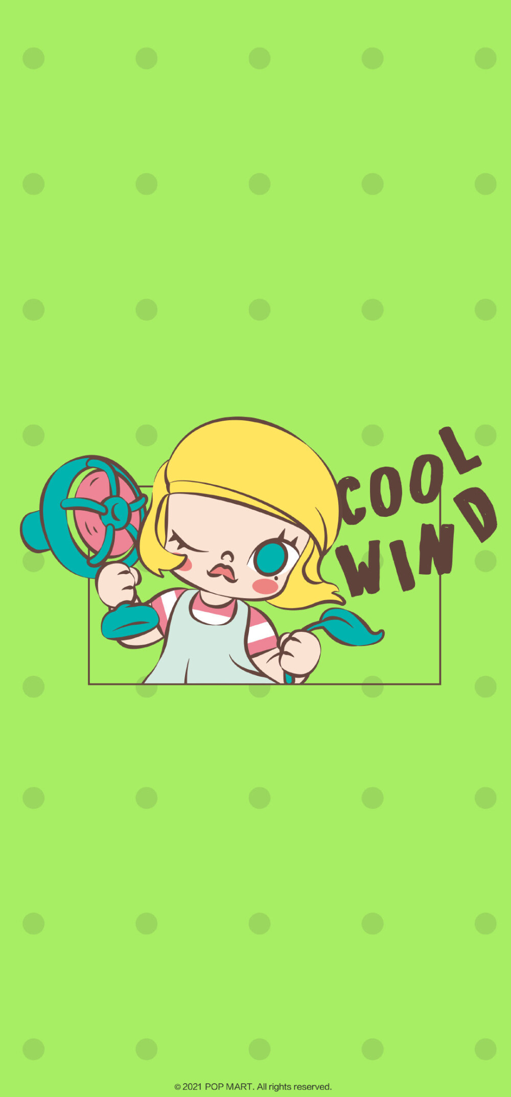 泡泡玛特molly我的小时候手机壁纸