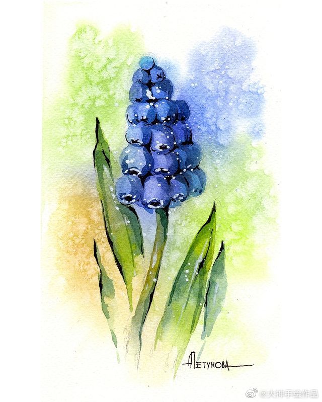 水彩小插画系列~ by.anna_petunova