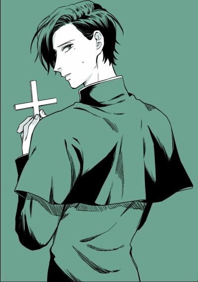 蛇贺池照
正在养肥本篇中 耐不住去翻漫画www
老师您太会画了每一帧都觉得他好涩呜呜呜呜呜！
万圣节装束
修女装斯——哈！太会搞了！