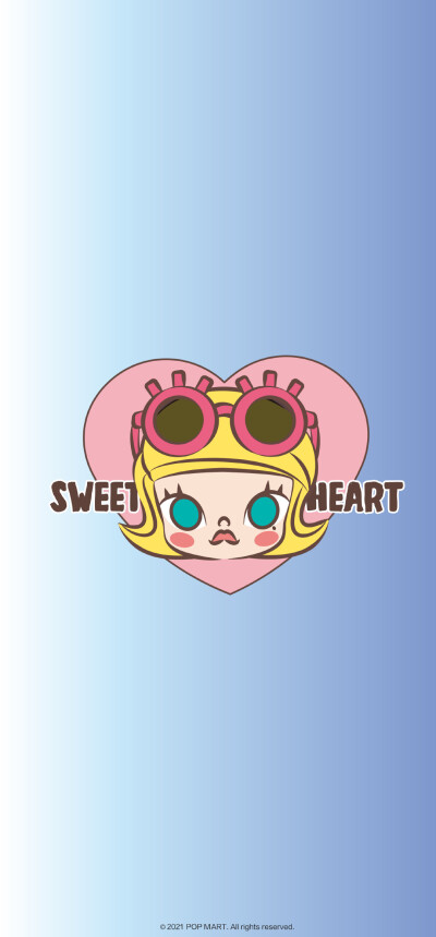 泡泡玛特卡通手机壁纸头像