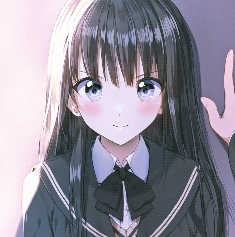 jk制服动漫女头