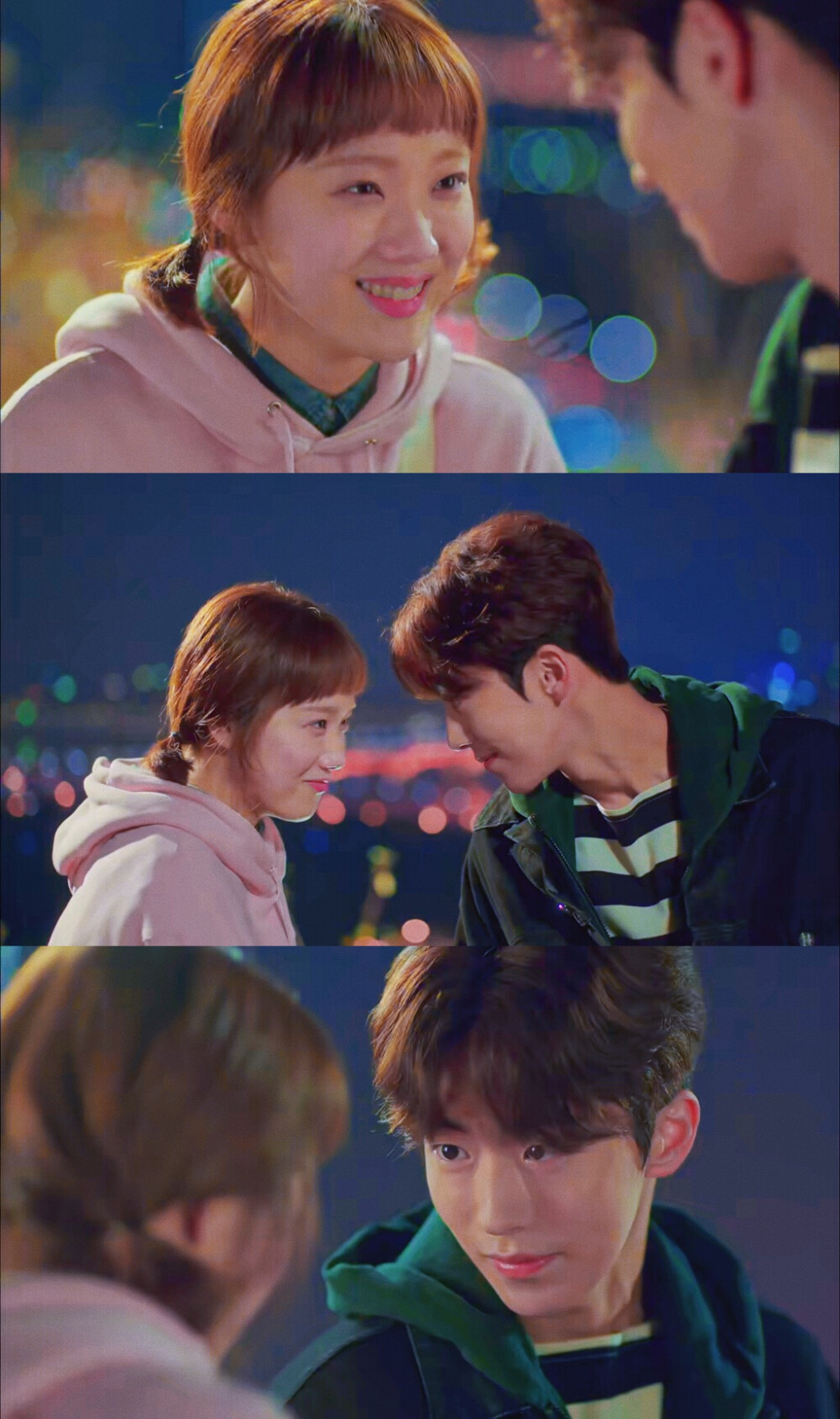 最近还喜欢上了《举重妖精金福珠》 男主女主太配啦，cp感满满，而且两人的身高也超配！