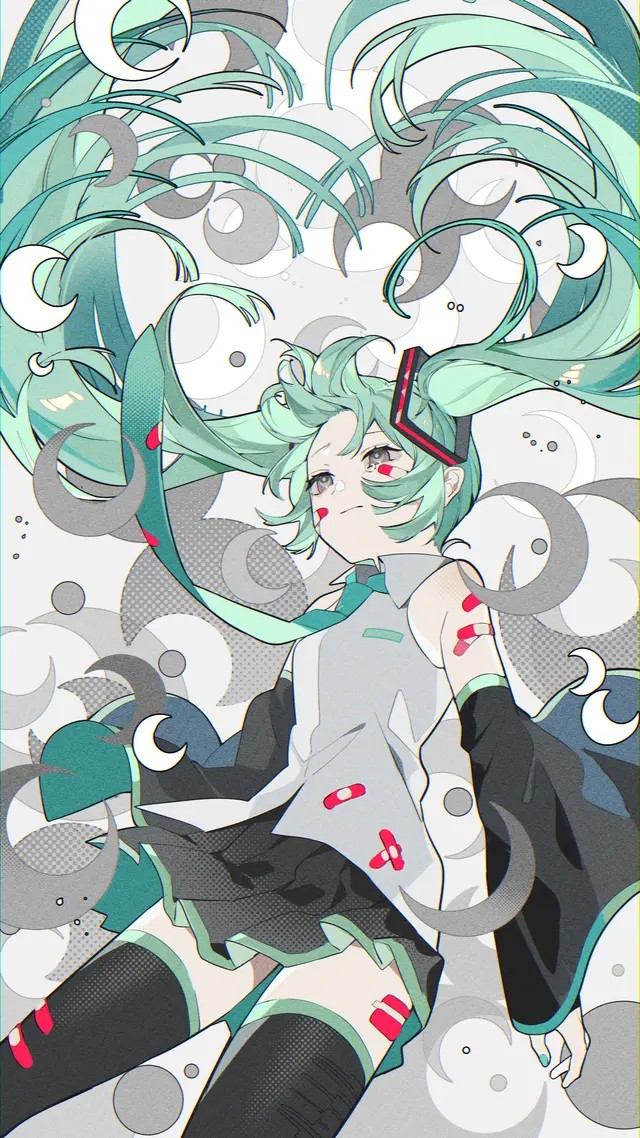 插画 初音未来