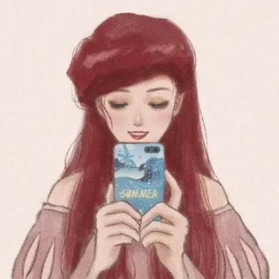 迪士尼公主自拍