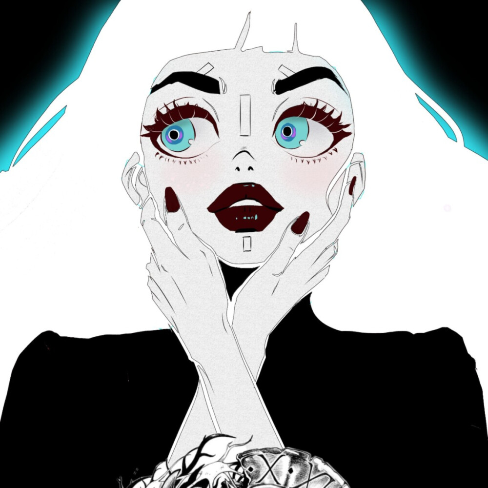 甜酷动漫女生头像画师:冷大爷