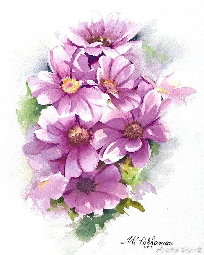 花卉集[微风] by.torkaman_watercolor