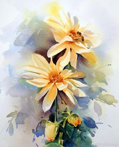 花卉集[微风] by.torkaman_watercolor