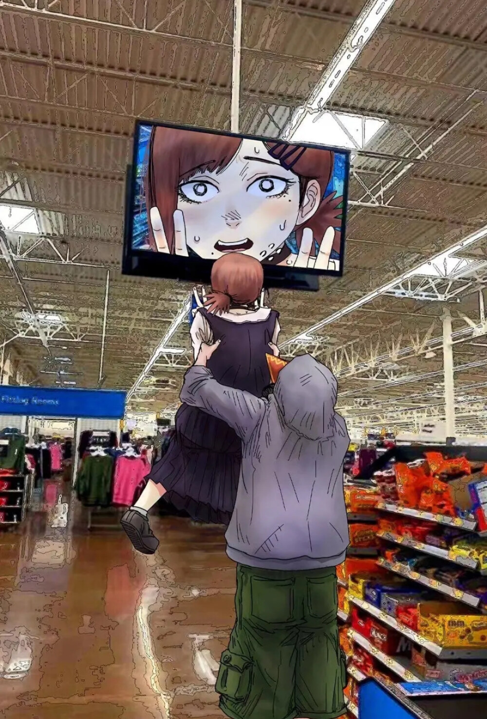 东山小红 电锯人