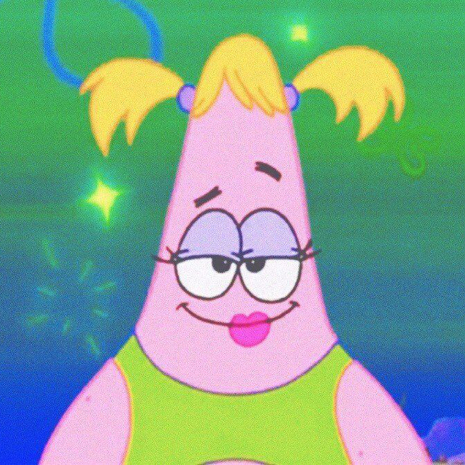 搞怪头像
出镜生物：派大星