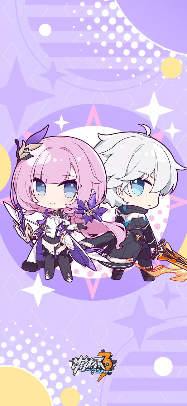 崩坏三 往世乐土Q版手机壁纸