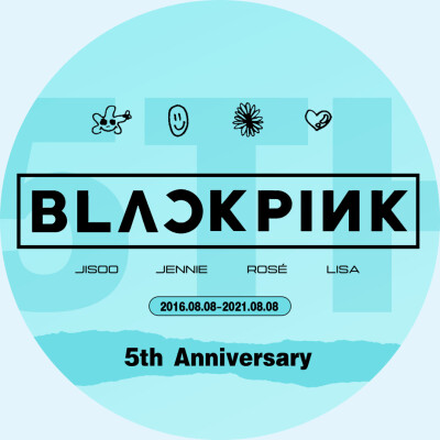 BLACKPINK 5周年应援头像