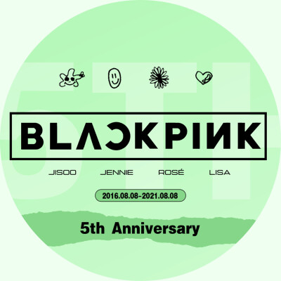 BLACKPINK 5周年应援头像