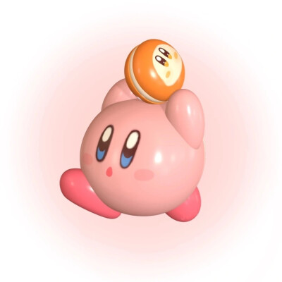 星之卡比3D头像