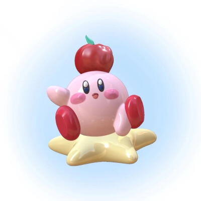 星之卡比3D头像