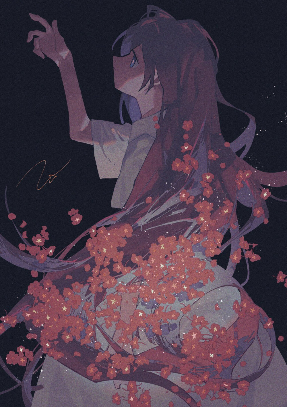 动漫 插画 少女 灵感