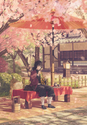 #鬼灭之刃#  富冈义勇 我没有被讨厌

画师：A