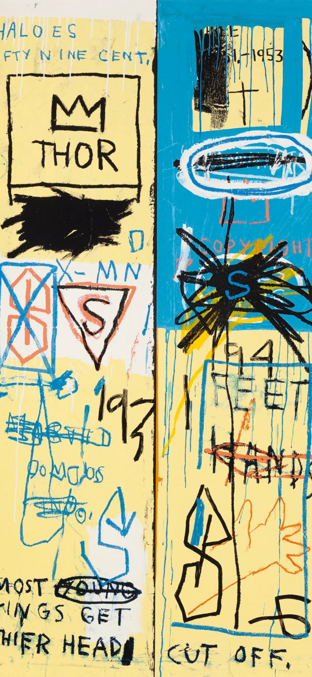 Michel Basquiat涂鸦
涂鸦壁纸，望喜关