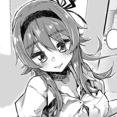 【自截/黑白头像/漫画女头】