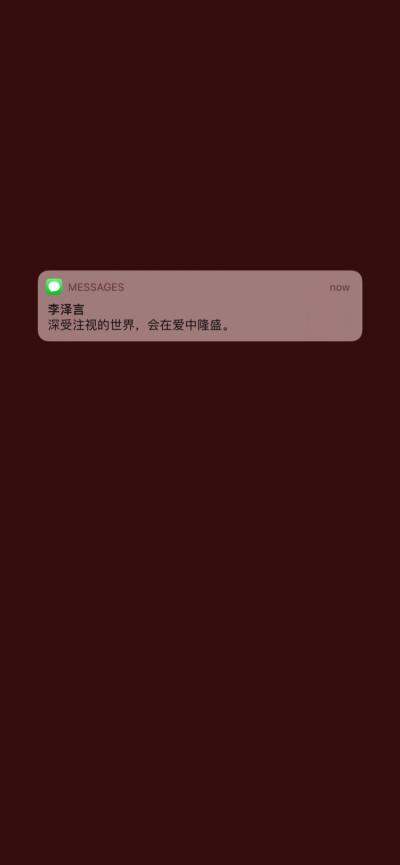 李泽言 语录壁纸