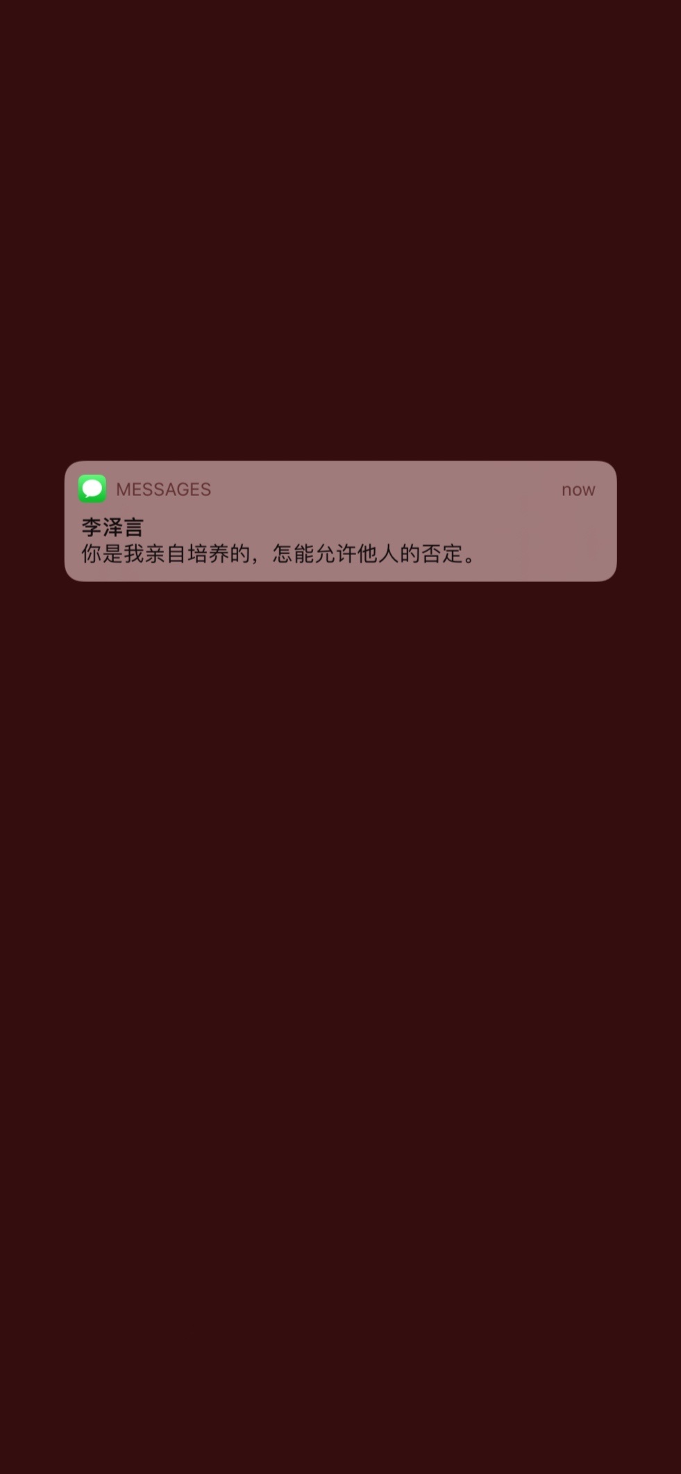 李泽言 语录壁纸