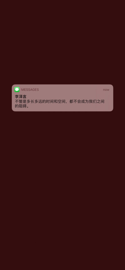 李泽言 语录壁纸