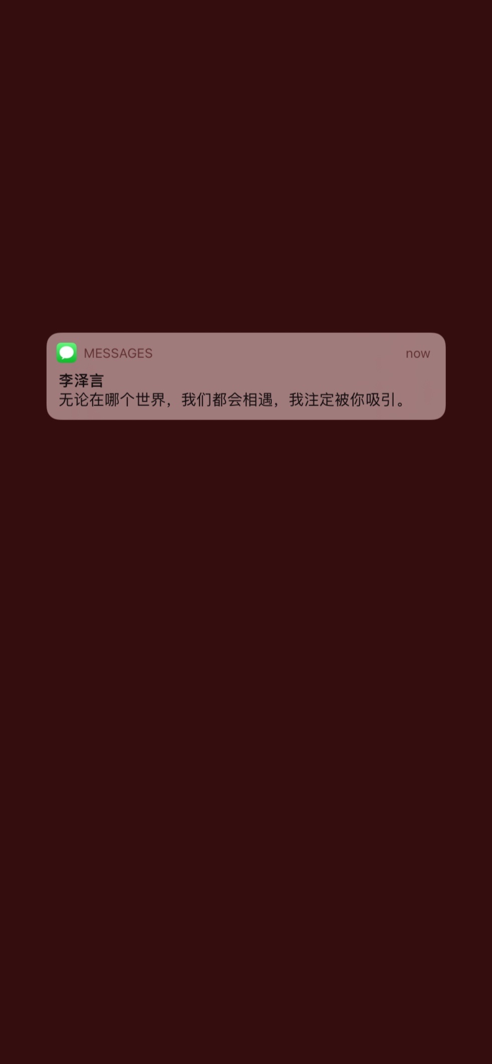 李泽言 语录壁纸