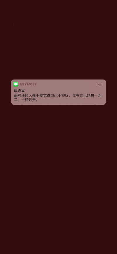 李泽言 语录壁纸