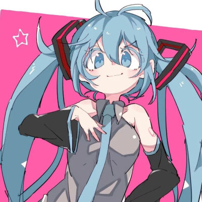 初音未来动漫头像 喜欢请收藏