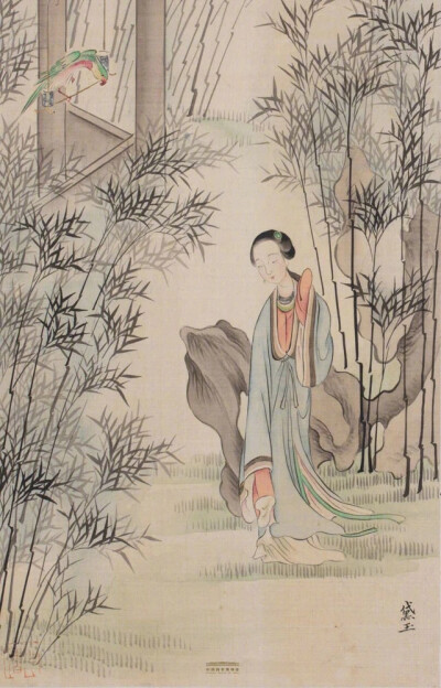 【改琦 清 人物画《红楼梦》金陵十二钗“正钗”篇】
改琦（1773-1828）别号玉壶山人、玉壶外史、玉壶仙叟等，曹雪芹逝世十年后出生，那时，《红楼梦》已大受欢迎，广为流行。逐渐成为著名画师的改琦对《红楼梦》故…