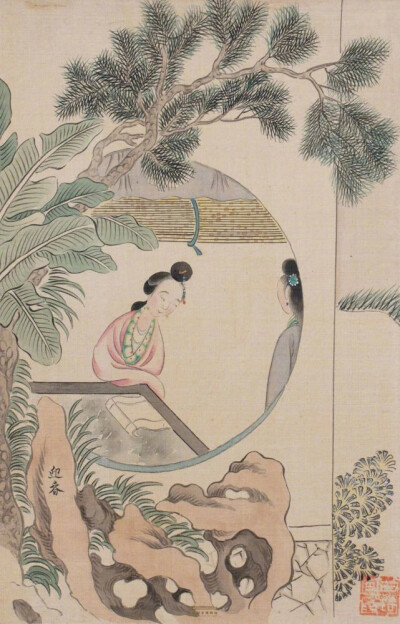 【改琦 清 人物画《红楼梦》金陵十二钗“正钗”篇】
改琦（1773-1828）别号玉壶山人、玉壶外史、玉壶仙叟等，曹雪芹逝世十年后出生，那时，《红楼梦》已大受欢迎，广为流行。逐渐成为著名画师的改琦对《红楼梦》故…