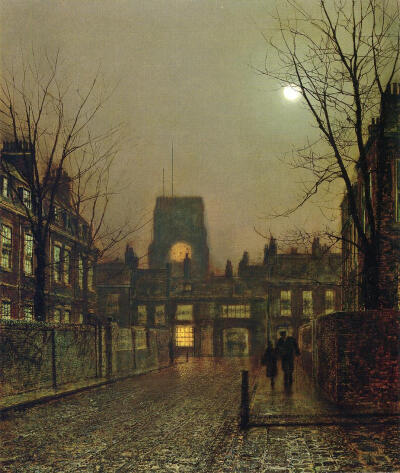 约翰·阿特金森·格里姆肖 (John Atkinson Grimshaw）绘画作品欣赏。