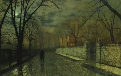 约翰·阿特金森·格里姆肖 (John Atkinson Grimshaw）绘画作品欣赏。