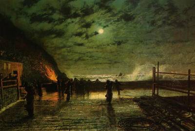 约翰·阿特金森·格里姆肖 (John Atkinson Grimshaw）绘画作品欣赏。