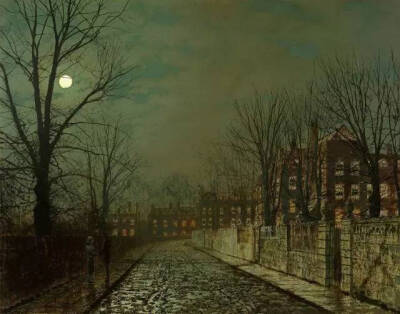 约翰·阿特金森·格里姆肖 (John Atkinson Grimshaw）绘画作品欣赏。