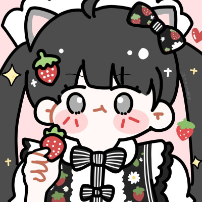 Lolita头像第③期
摘草莓和虎斑猫