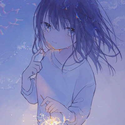 超精致蓝色系女头