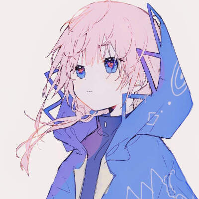 超精致蓝色系女头
