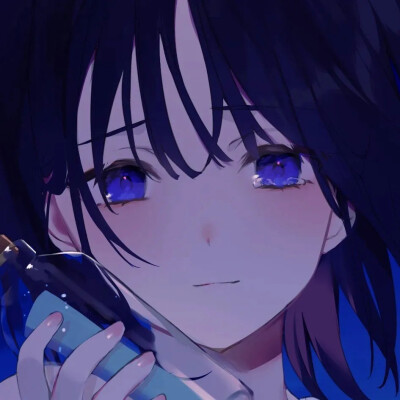 超精致蓝色系女头